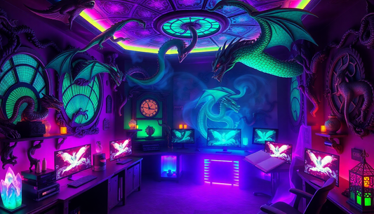 Unleash Your Inner Dragon: Crafting the Ultimate Dragon-Themed Room or Gaming Setup