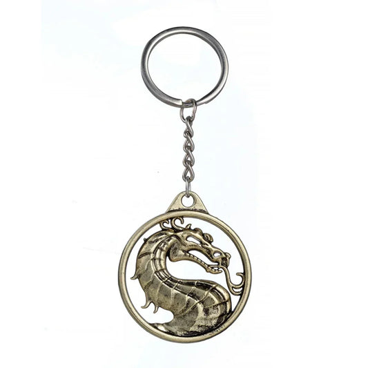 Fashion Vintage Mortal Kombat Dragon Totem Keychain